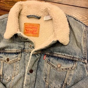 Levi’s Sherpa Denim Jacket